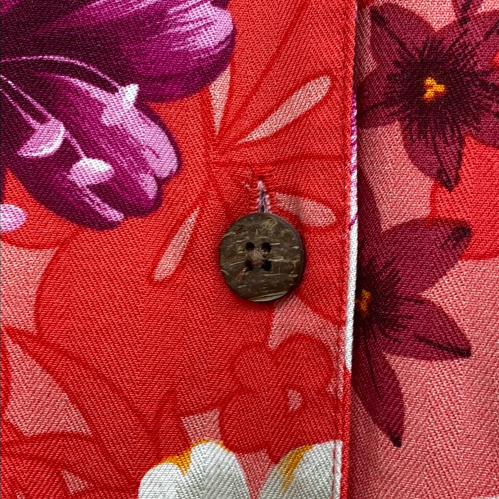 Vintage Floral Hawaiian Shirt 3X - Picture 2 of 13